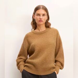 Everlane The Cocoon Crew in Alpaca